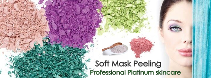 Soft Powder Facial Mask  Professional Platinum skincare  มาตรฐาน GMP  FDA  ISO รูปที่ 1