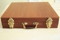 SALE Cupronickel Cutlery in a Teak Wood Chest ต้องการขายชุดอุปกรณ์บนโต๊ะอาหาร บรรจุในกล่องไม้สัก