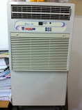 ขาย แอร์มุ้ง Central Air ครบชุดพร้อมรีโมท + โครงมุ้ง (มุ้งสีฟ้า)