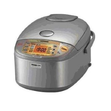 Great Zojirushi NP-HTC10 Induction Heating 5-1/2-Cup (Uncooked) Pressure Rice Cooker and Warmer รูปที่ 1