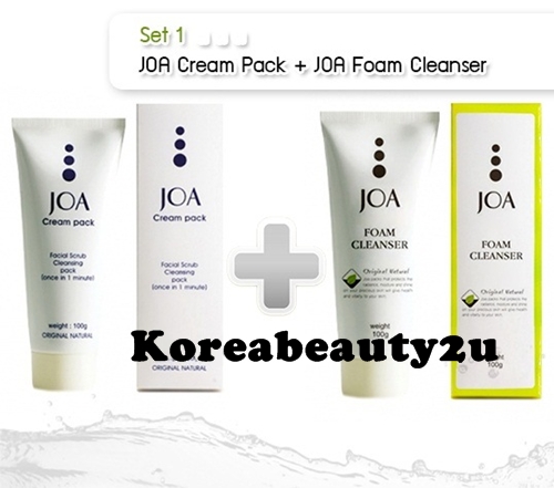 *พร้อมส่ง*Joa Cream Pack + Joa Foam Pack 100g. 1 คุ่.  360 บาท รูปที่ 1