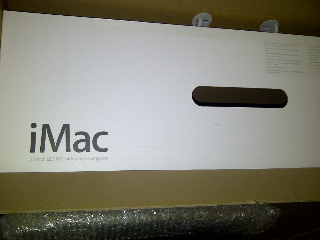 ต้องการขาย iMac 27-inch, 3.4 GHz Intel Core i7 (สั่งประกอบจาก Apple Store) รูปที่ 3