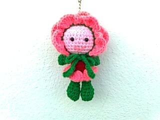 พวงกุญแจ baby flowers รูปที่ 2