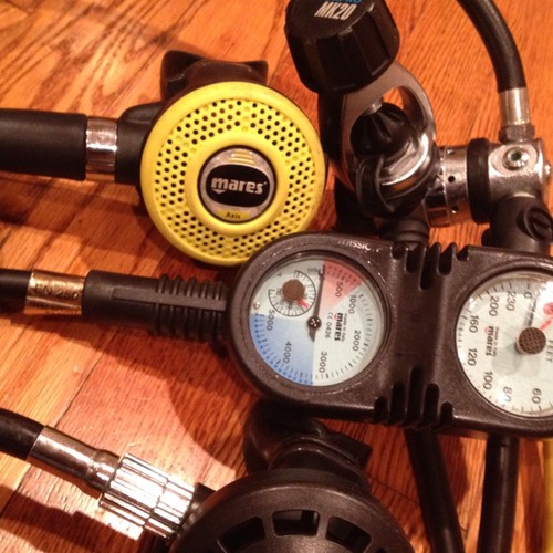 ขายอุปกรณ์ดำน้ำ  BCD และ Regulator มือสองครบชุด  10000 บาท (6) รูปที่ 5