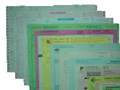 โรงพิมพ์ฟอร์มกระดาษต่อเนื่อง / ขายใบกำกับภาษี ใบเสร็จรับเงิน สำเร็จรูป รูปที่ 1