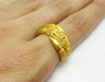 รูปย่อ แหวนทอง24 k Prima gold ลาย โรมัน นน. 10.33 g รูปที่5