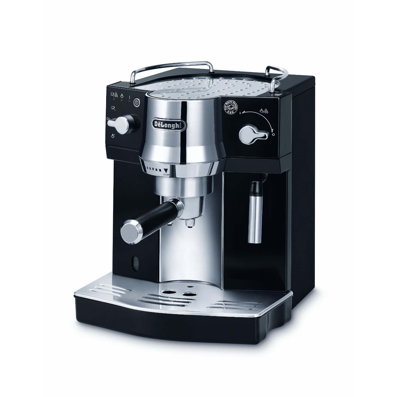 Save Price De'Longhi EC820.B Pump Espresso Coffee Machine, Black  รูปที่ 1