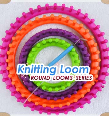 Y15 Knitting Loom วงกลม เซ็ท 4 ชิ้น รูปที่ 2