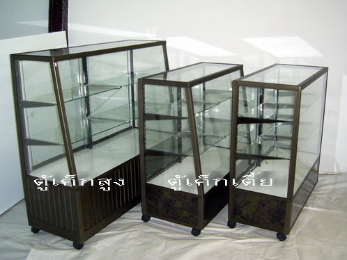 ตู้กระจกโชว์สินค้า สูง 147 ซม. รูปที่ 3