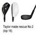Driver TaylorMade R11 #9 และ Rescue #2 มือสอง รูปที่ 1