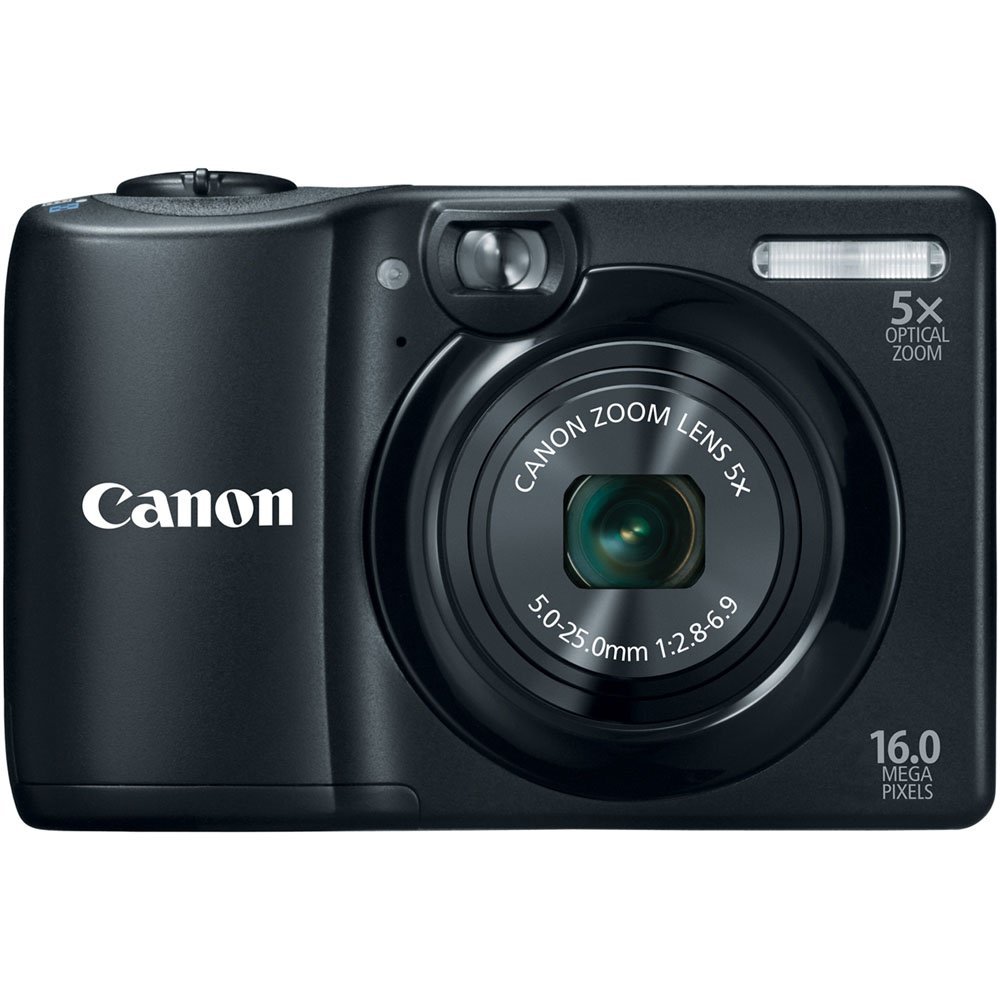 Deals Canon PowerShot A1300 16.0 MP Digital Camera with 5x Digital Image Stabilized Zoom 28mm Wide-An รูปที่ 1