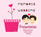 รูปย่อ Memorie Wedding รับทำ Wedding Presentation, Wedding Animation, Photoslide, งาน presentation ต่างๆ, งาน Paper Model รูปคู่บ่าวสาว เริ่มต้น 2,000 บาท !! รูปที่3