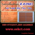 กระเบื้องดินเผา/clay roof tiles Thailand