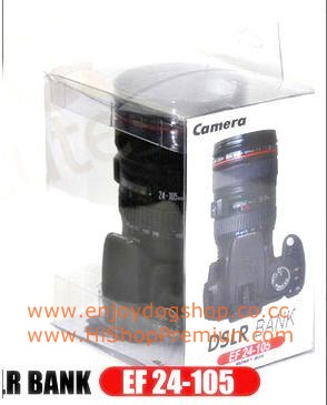ขาย- กระปุกออมสินทรงกล้อง,แก้วน้ำเลนส์ซูม Cup lens Canon,พวงกุญแจMini Camera Keychain,กล้องถ่ายรูปกระปุกออมสิน รุ่น EOS-800,คนรักกล้องจ้าา รูปที่ 2