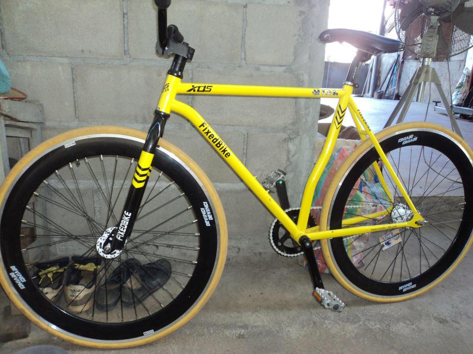 ขาย fixed gear มือสอง XDS Complete Bike สีเหลือง-ดำ 9500 บาท จาก 13500 รูปที่ 1
