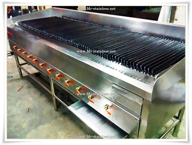 MR. stainless , ขายเตากริลสเต๊ก , เตาเทปัน , เตากริล , เตาสเต็ก , เตากะทะเหล็กเทปังยากิ   รูปที่ 6