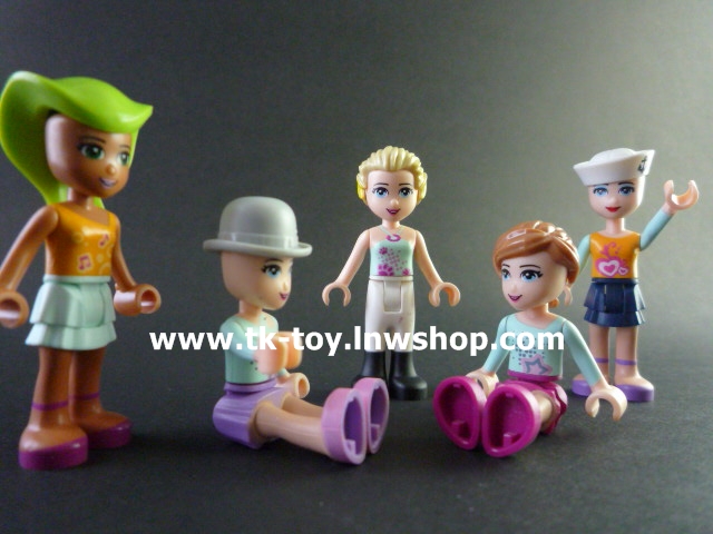 ขาย เลโก้เฟรนด์มินิฟิกเกอร์ LEGOFRIENDS MINIFIGURE SET 5ตัว รูปที่ 2