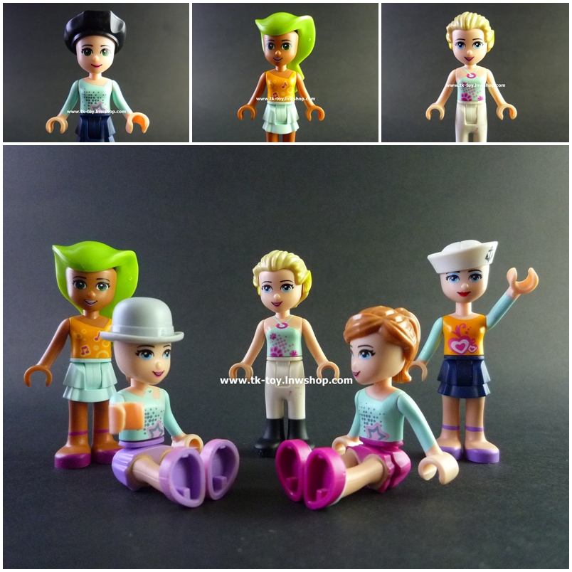 ขาย เลโก้เฟรนด์มินิฟิกเกอร์ LEGOFRIENDS MINIFIGURE SET 5ตัว รูปที่ 3