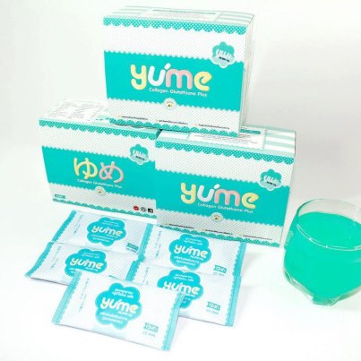 Yume ยูเมะคอลลาเจน 20000 mg 1กล่อง เพียง 1400 บาทชิ้นแรกก็ได้ราคาส่งคะ www.koreabeauty2u.com รูปที่ 1