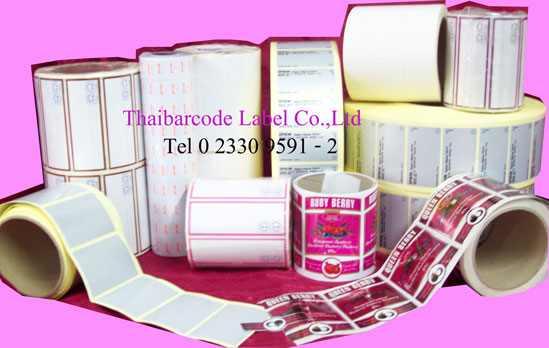 โรงพิมพ์ สติ๊กเกอร์บาร์โค้ด สติ๊กเกอร์โรงงาน  สติ๊กเกอร์ PVC  PP UPO โพลีเอสเตอร์ ไดเร็คเทอมอลล์ สติ๊กเกอร์ซองยาต่อเนื่อง สติ๊กเกอร์ชื่อที่อยู่  รูปที่ 3