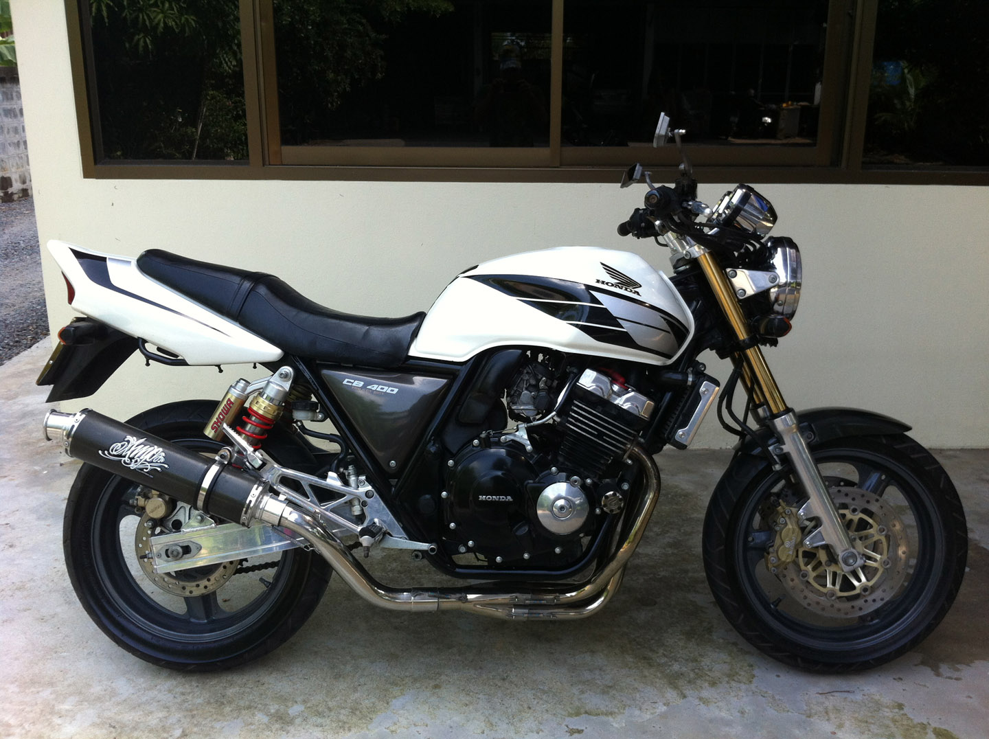 ขาย CB400 ปี 98 สีขาวสวยๆครับ ลดราคาครับ 82,000 รูปที่ 1