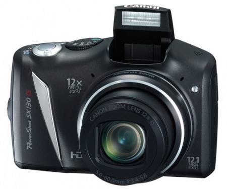 กล้องดิจิตอล Canon PowerShot SX130 IS เป็นกล้องดิจิตอลที่มีความละเอียดถึง 12 ล้านพิกเซล  รูปที่ 1