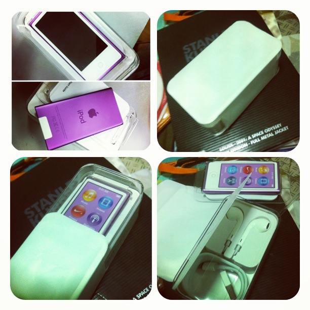 ขาย!!! New iPod Nano Touch 16GB สีม่วง (มือหนึ่ง ยังไม่เคยใช้) รูปที่ 3