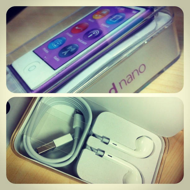 ขาย!!! New iPod Nano Touch 16GB สีม่วง (มือหนึ่ง ยังไม่เคยใช้) รูปที่ 1