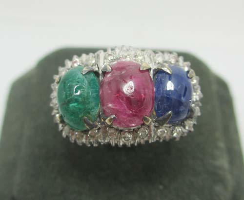 แหวน เพชรเดี่ยว เพชรชู 0.50ct งานทอง18k นน.3.30 g รูปที่ 7