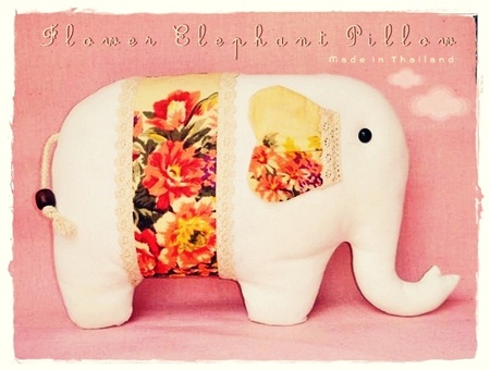 หมอนช้าง  Aroma Elephant Pillow รูปที่ 1