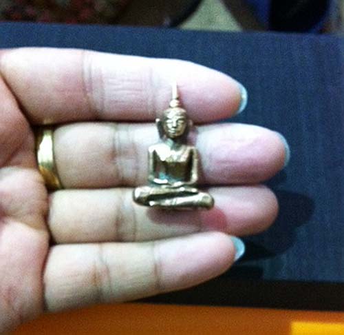 พระยอดธง อยุธยา เนื้อนาค นน.16.69 g รูปที่ 4