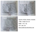 กางเกงในชาย Calvin Klein Boxer Briefs : 3D สีขาว ลายเทา