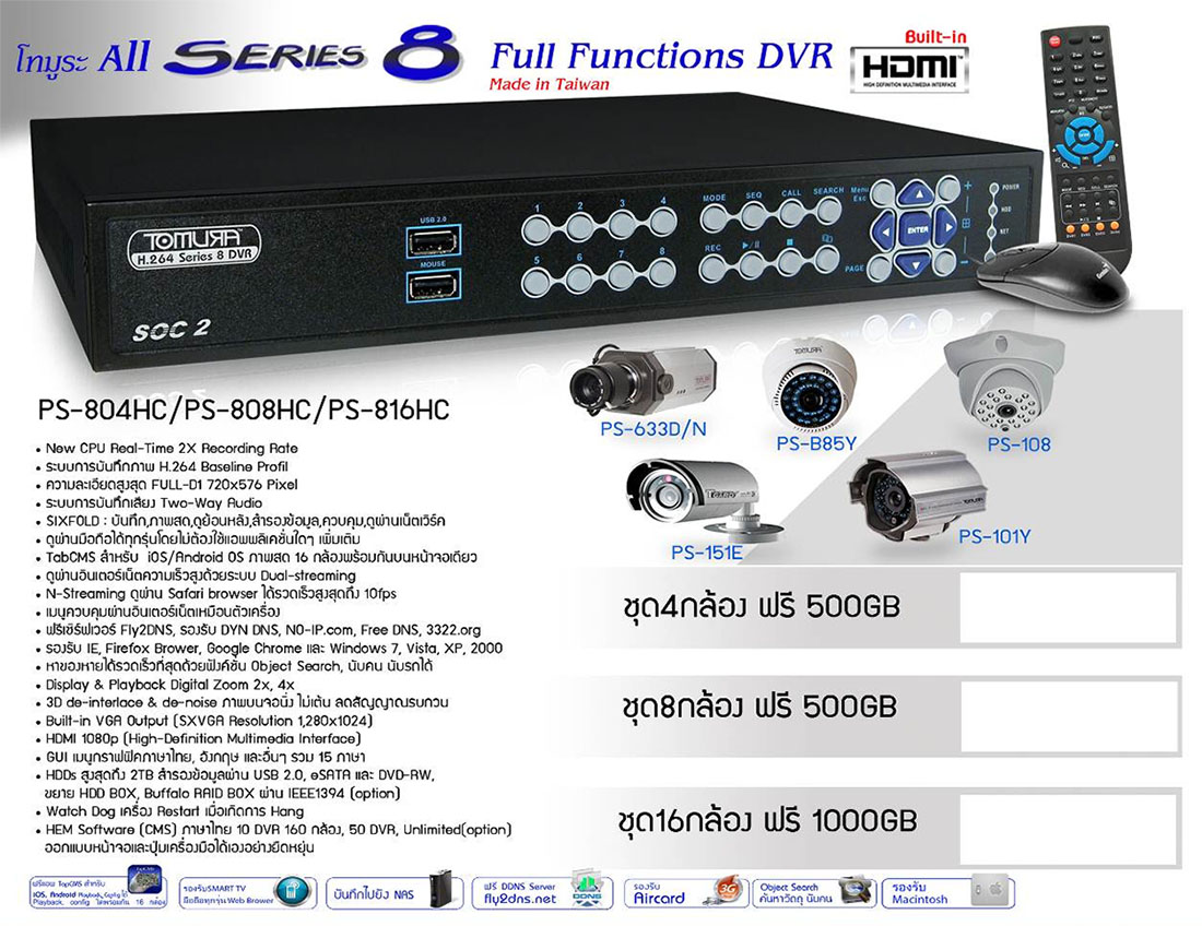 จัดจำหน่าย รับติดตั้ง กล้องวงจรปิด และระบบรักษาความปลอดภัย ในราคาที่คุณพอใจ เชิญดูข้อมูลด้านใน รูปที่ 5