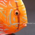 ปลาปอมปาดัวร์ ฟิกเกอร์ โมเดลขนาด 1 นิ้ว choco egg animal mini figure model