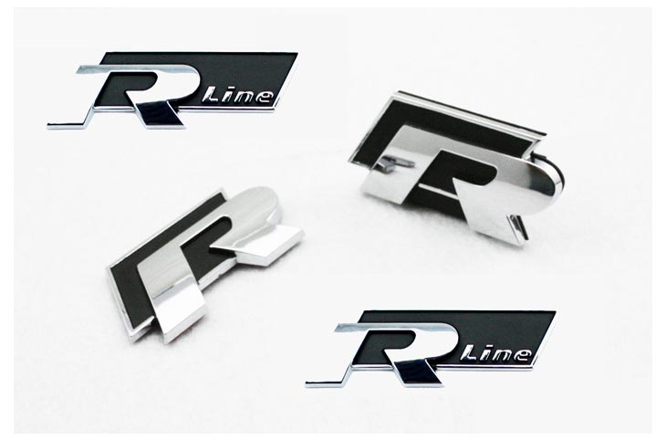 O31 สติ๊กเกอร์แต่งรถ R-Line 3D รูปที่ 4