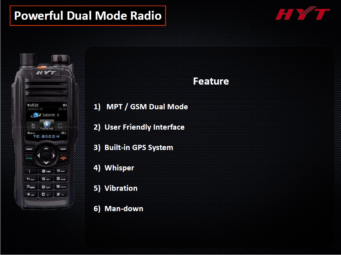 จำหน่ายวิทยุสื่อสาร HYT TC-880GM ราคา3000บาท รูปที่ 5
