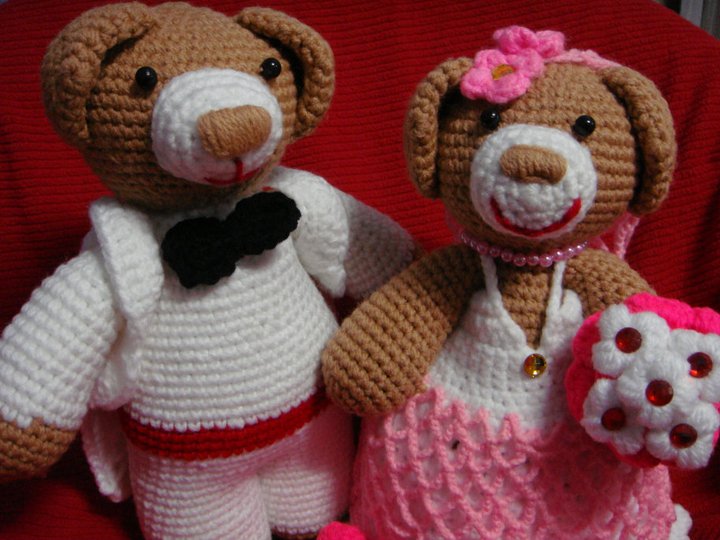 ตุ๊กตาถักแต่งงาน รูปที่ 3