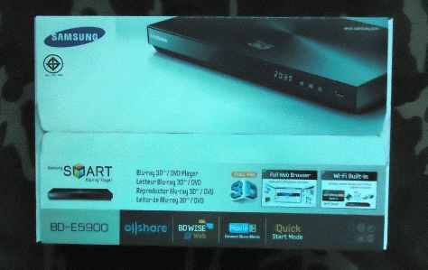 ขาย Samsung Blu-ray Player BD-E5900 3D ครับ ของใหม่ 100% 1 เครื่อง รูปที่ 1