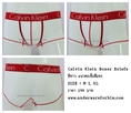 กางเกงในชาย Calvin Klein Boxer Briefs : สีขาว แถบสีแดง CK