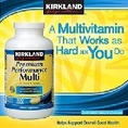 Kirkland Signature Premium Performance Multi Vitamins 300 tabletsส่งฟรีลงทะเบียน