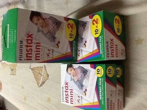 Polaroid film ฟิล์มโพลารอยด์ ขอบขาว 1 แพคจำนวน 10 รูป รูปที่ 4