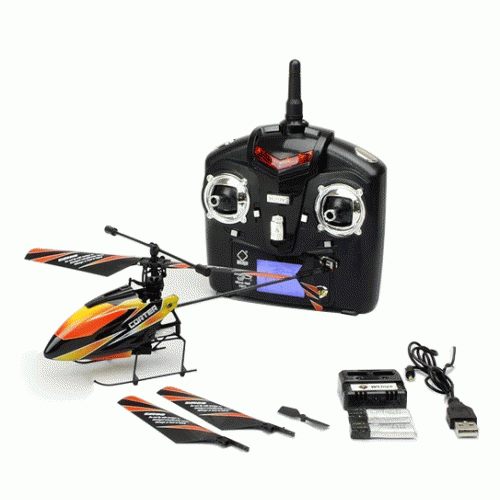 ฮอลิคอปเตอร์บังคับ V911 4ch 2.4G WLToys บอร์ดรุ่นใหม่ล่าสุด รูปที่ 4