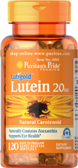 Puritan’s pride LUTEIN lutigold 20 mg.120Softgels บำรุงสายตา ส่งฟรีลงทะเบียน รูปที่ 1