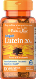 Puritan’s pride LUTEIN lutigold 20 mg.120Softgels บำรุงสายตา ส่งฟรีลงทะเบียน
