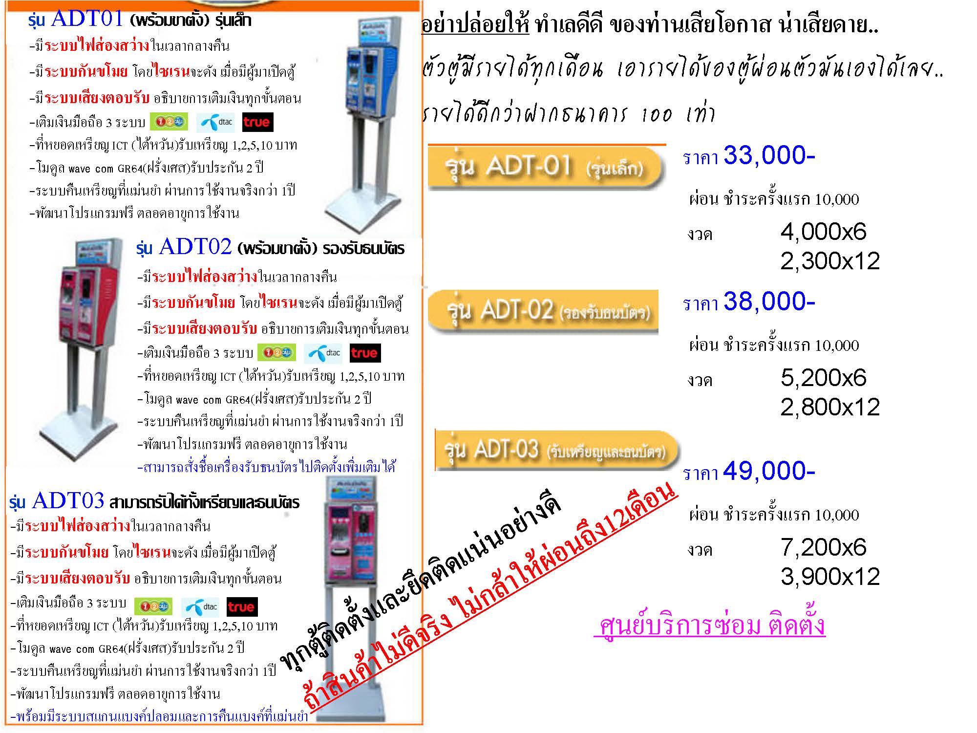 จานดาวเทียม กล้องวงจรปิด ตู้เติมเงิน เครื่องซักผ้าหยอดเหรียญ รูปที่ 3