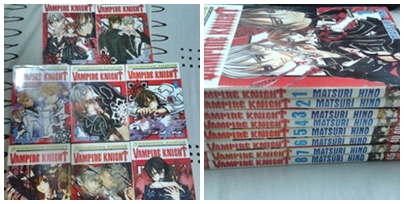 vampire knight เล่ม 1-8 ของสำนักบงกช มือ2 สภาพ98% รูปที่ 1