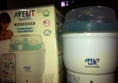 ขาย หม้อนึ่งขวดนม avent ราคา 1000 บาท มือสอง นึ่งได้ครั้งละ 6 ขวด made in England