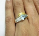 รูปย่อ แหวนทอง บลูโทพาส ทองคำฝังเพชร นน. 5.73 g รูปที่3