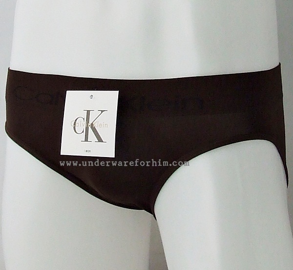 กางเกงในชาย Calvin Klein Brief : สีน้ำตาล รูปที่ 1