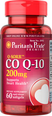 Puritan’s pride co q10 200 mg.60 softgels ส่งฟรีลงทะเบียน รูปที่ 1